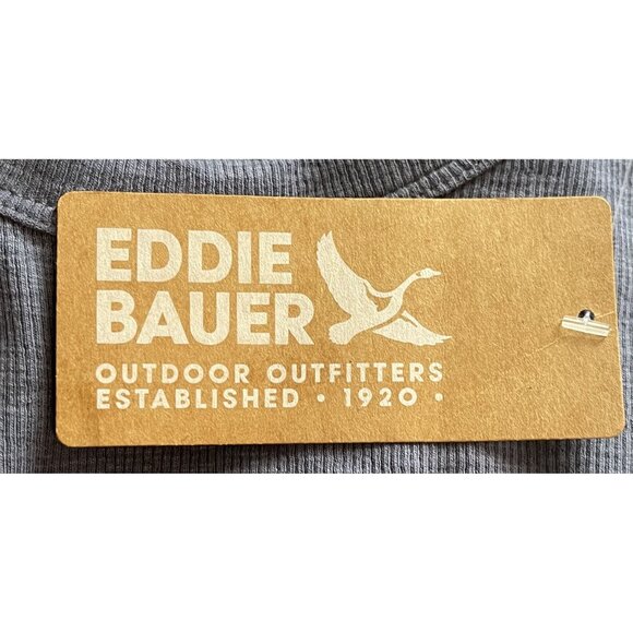 NWT - Eddie Bauer Blue Women's Infinity Slub Rib SS Tee Crew Neck 2XL‎ *Comfort* - Picture 8 of 12